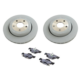 Mopar® - Plain Rear Brake Kit with Semi-Metallic Pads