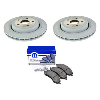 Mopar® - Rear Brake Kit with Semi-Metallic Pads