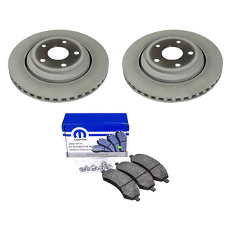 Mopar® - Rear Brake Kit with Semi-Metallic Pads