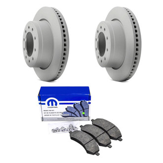 Mopar® - Rear Brake Kit with Semi-Metallic Pads