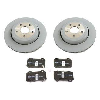 Mopar® - Plain Rear Brake Kit with Semi-Metallic Pads