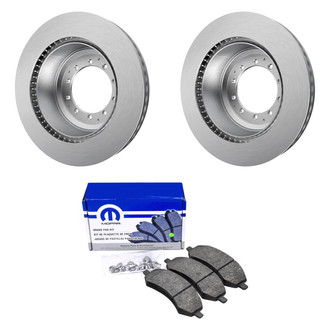Mopar® - Front Brake Kit with Semi-Metallic Pads