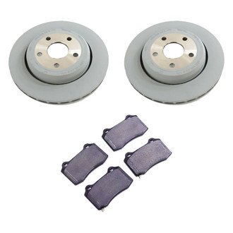 Mopar® - Plain Rear Brake Kit with Semi-Metallic Pads