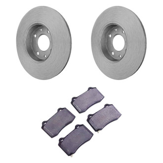 Mopar® - Plain Rear Brake Kit with Semi-Metallic Pads