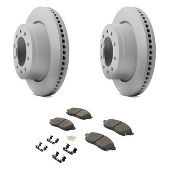 Mopar® - Front Brake Kit with Semi-Metallic Pads