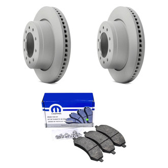 Mopar® - Front Brake Kit with Semi-Metallic Pads