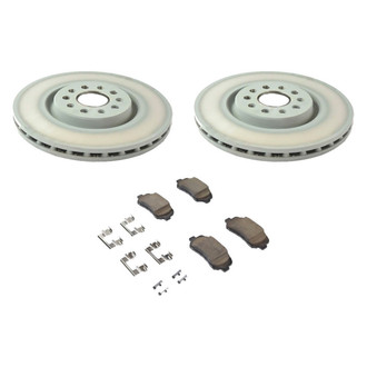 Mopar® - Plain Front Brake Kit with Semi-Metallic Pads