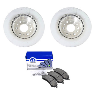 Mopar® - Front Brake Kit with Semi-Metallic Pads