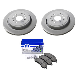 Mopar® - Rear Brake Kit with Semi-Metallic Pads
