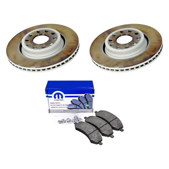 Mopar® - Front Brake Kit with Semi-Metallic Pads