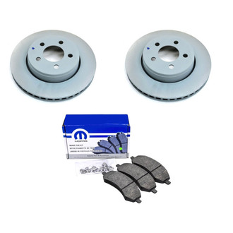 Mopar® - Front Brake Kit with Semi-Metallic Pads