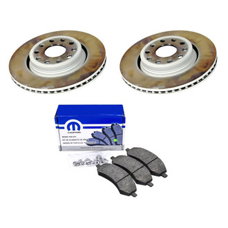 Mopar® - Front Brake Kit with Semi-Metallic Pads