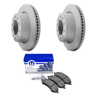 Mopar® - Front Brake Kit with Semi-Metallic Pads