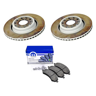 Mopar® - Front Brake Kit with Semi-Metallic Pads