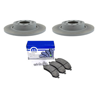Mopar® - Rear Brake Kit with Semi-Metallic Pads
