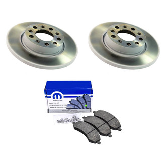 Mopar® - Rear Brake Kit with Semi-Metallic Pads