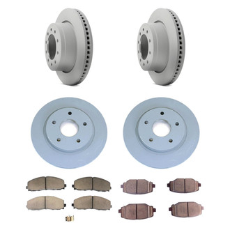 Mopar® - Front and Rear Brake Kit with Semi-Metallic Pads