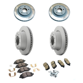Mopar® - Front and Rear Brake Kit with Semi-Metallic Pads