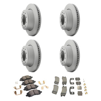 Mopar® - Front and Rear Brake Kit with Semi-Metallic Pads