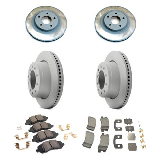 Mopar® - Front and Rear Brake Kit with Semi-Metallic Pads