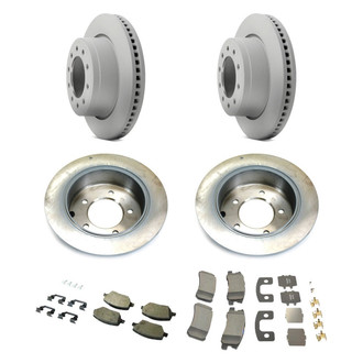 Mopar® - Front and Rear Brake Kit with Semi-Metallic Pads