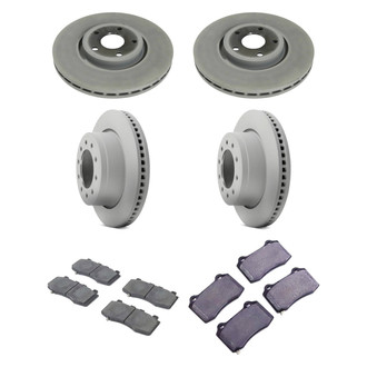 Mopar® - Front and Rear Brake Kit with Semi-Metallic Pads