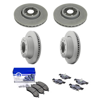 Mopar® - Front and Rear Brake Kit with Semi-Metallic Pads