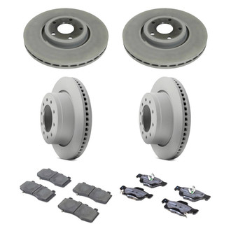 Mopar® - Front and Rear Brake Kit with Semi-Metallic Pads