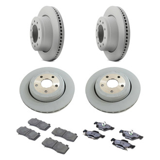 Mopar® - Front and Rear Brake Kit with Semi-Metallic Pads