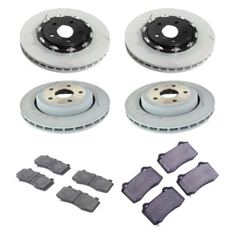 Mopar® - Front and Rear Brake Kit with Semi-Metallic Pads