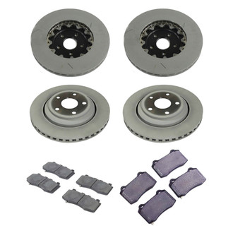 Mopar® - Front and Rear Brake Kit with Semi-Metallic Pads