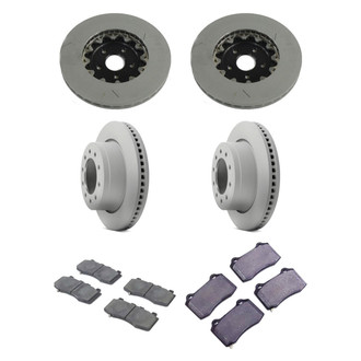 Mopar® - Front and Rear Brake Kit with Semi-Metallic Pads
