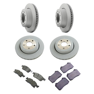 Mopar® - Front and Rear Brake Kit with Semi-Metallic Pads