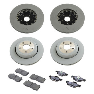 Mopar® - Front and Rear Brake Kit with Semi-Metallic Pads