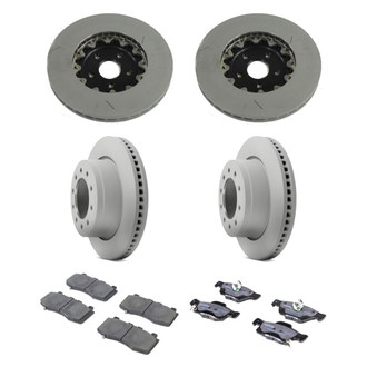 Mopar® - Front and Rear Brake Kit with Semi-Metallic Pads
