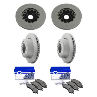 Mopar® - Front and Rear Brake Kit with Semi-Metallic Pads