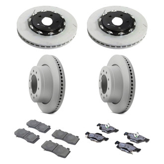 Mopar® - Front and Rear Brake Kit with Semi-Metallic Pads