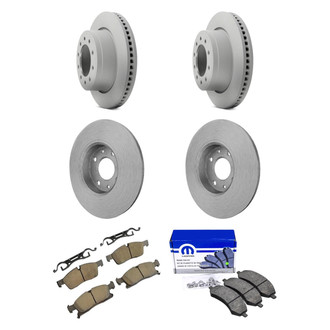 Mopar® - Front and Rear Brake Kit with Semi-Metallic Pads