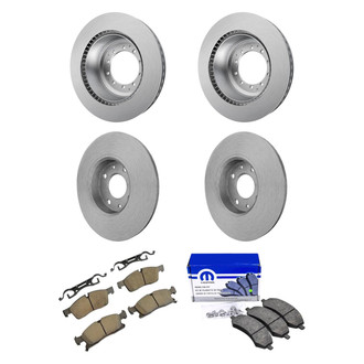 Mopar® - Front and Rear Brake Kit with Semi-Metallic Pads
