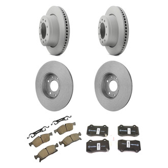 Mopar® - Front and Rear Brake Kit with Semi-Metallic Pads