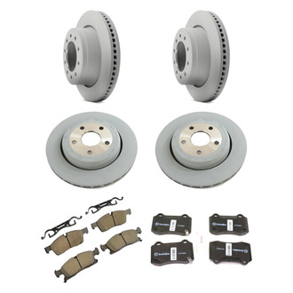 Mopar® - Front and Rear Brake Kit with Semi-Metallic Pads