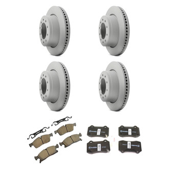 Mopar® - Front and Rear Brake Kit with Semi-Metallic Pads