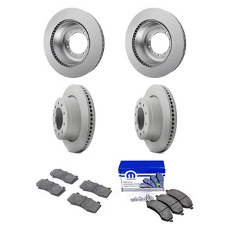 Mopar® - Front and Rear Brake Kit with Semi-Metallic Pads