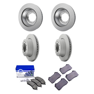 Mopar® - Front and Rear Brake Kit with Semi-Metallic Pads
