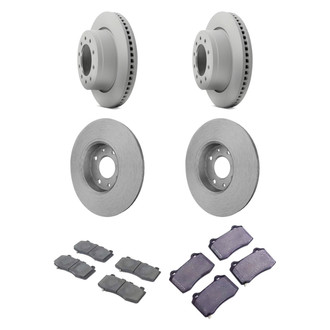 Mopar® - Front and Rear Brake Kit with Semi-Metallic Pads