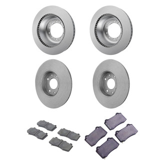 Mopar® - Front and Rear Brake Kit with Semi-Metallic Pads