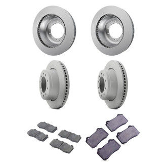 Mopar® - Front and Rear Brake Kit with Semi-Metallic Pads