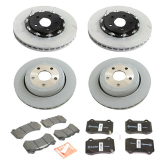 Mopar® - Front and Rear Brake Kit with Semi-Metallic Pads