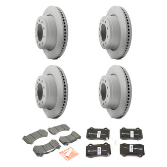 Mopar® - Front and Rear Brake Kit with Semi-Metallic Pads