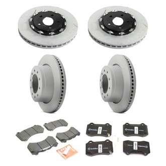 Mopar® - Front and Rear Brake Kit with Semi-Metallic Pads